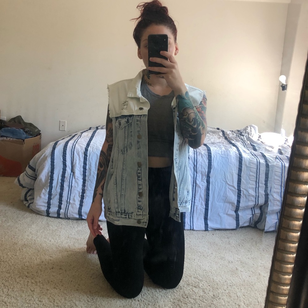 Multi Denim Vest